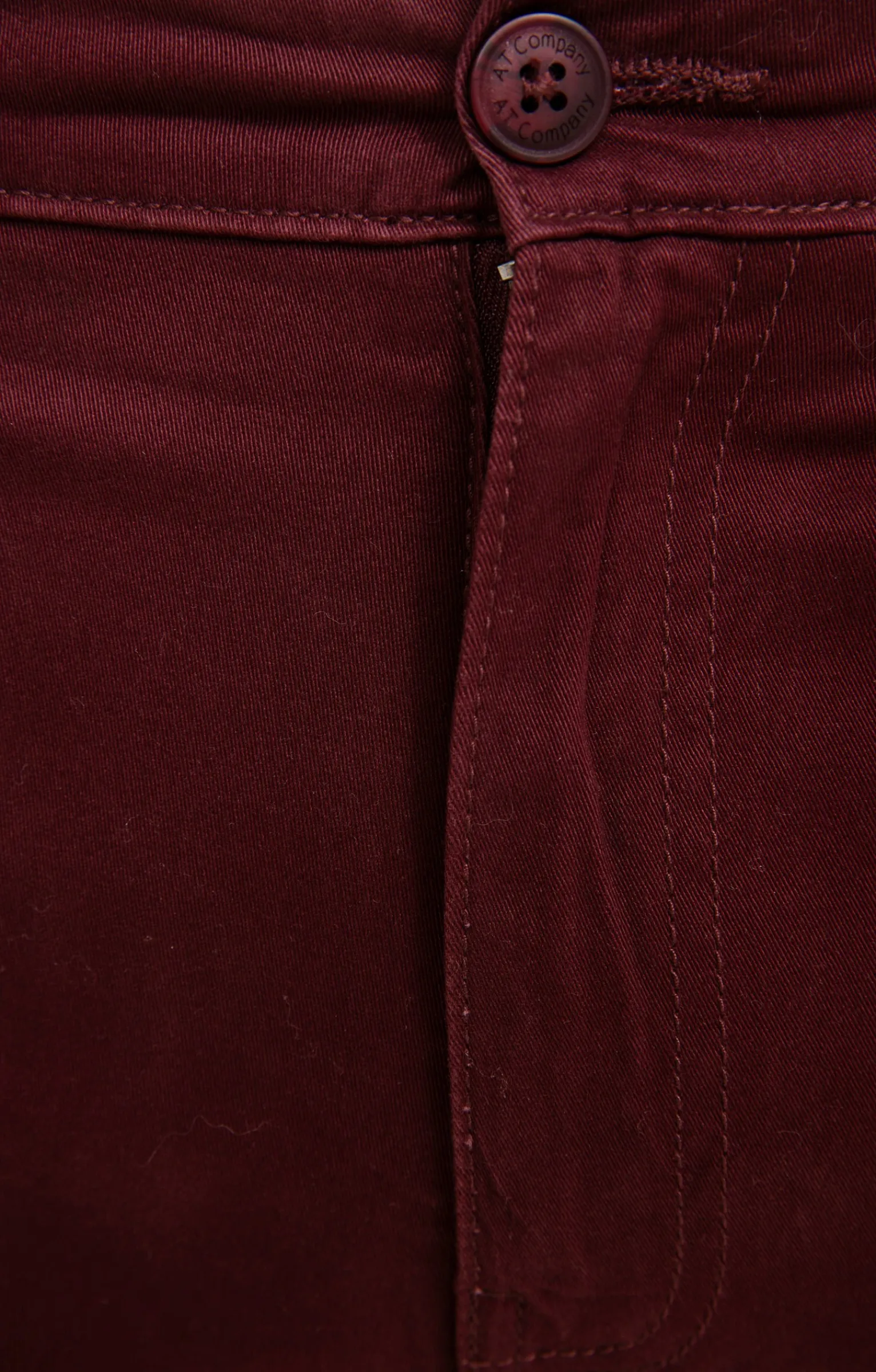 Pantalons<Armand Thiery Pantalon chino Winter - Prune