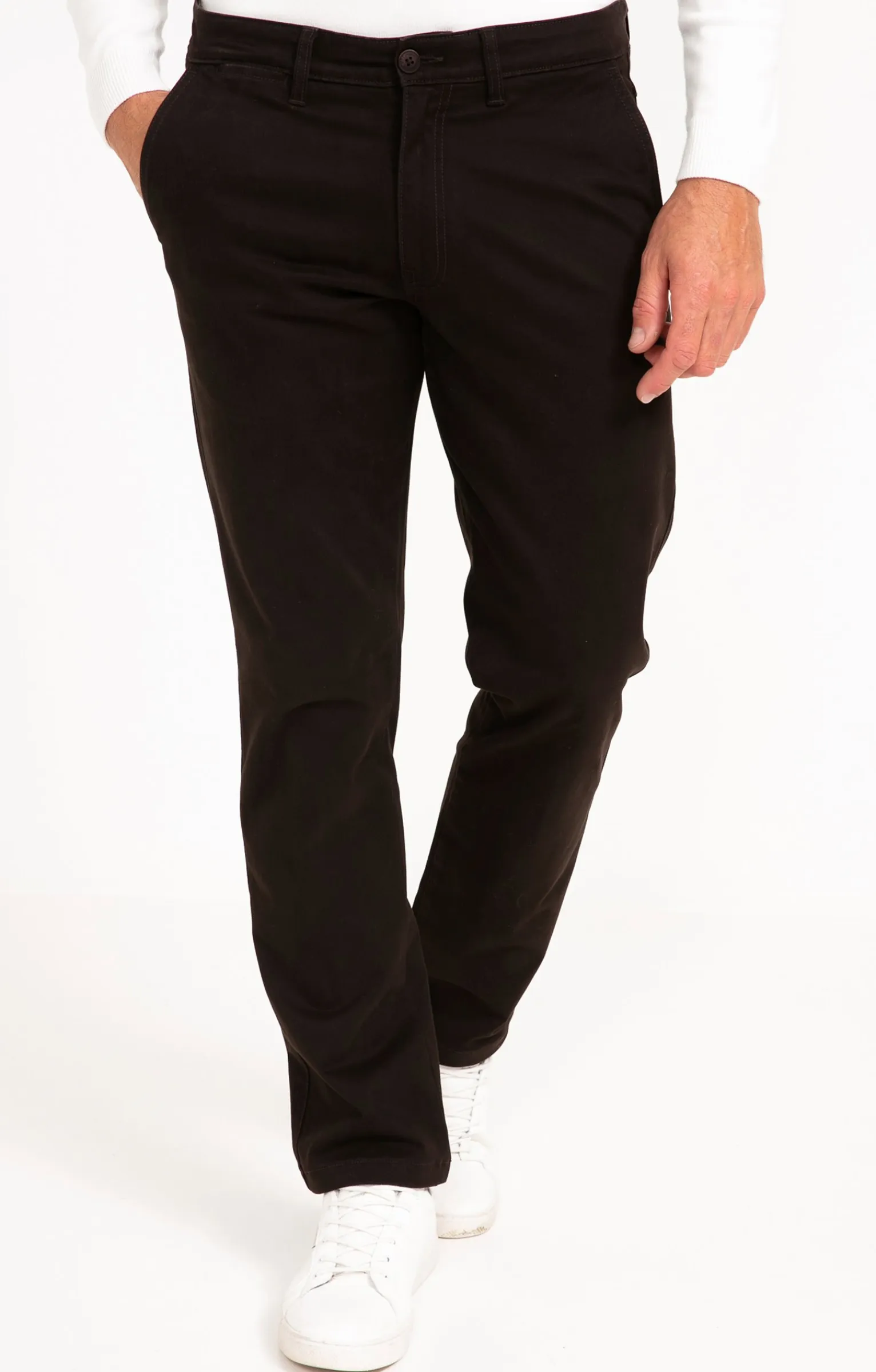 Pantalons<Armand Thiery Pantalon chino Winter - Marron