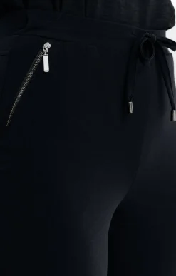 Pantalons<Armand Thiery PANTALON DETENTE DETAIL ZIP - Noir