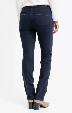 Pantalons<Armand Thiery Pantalon détail strass - Marine