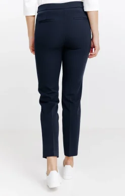 Pantalons<Armand Thiery PANTALON EN LORENZO CEINTURE TREGGING - Marine