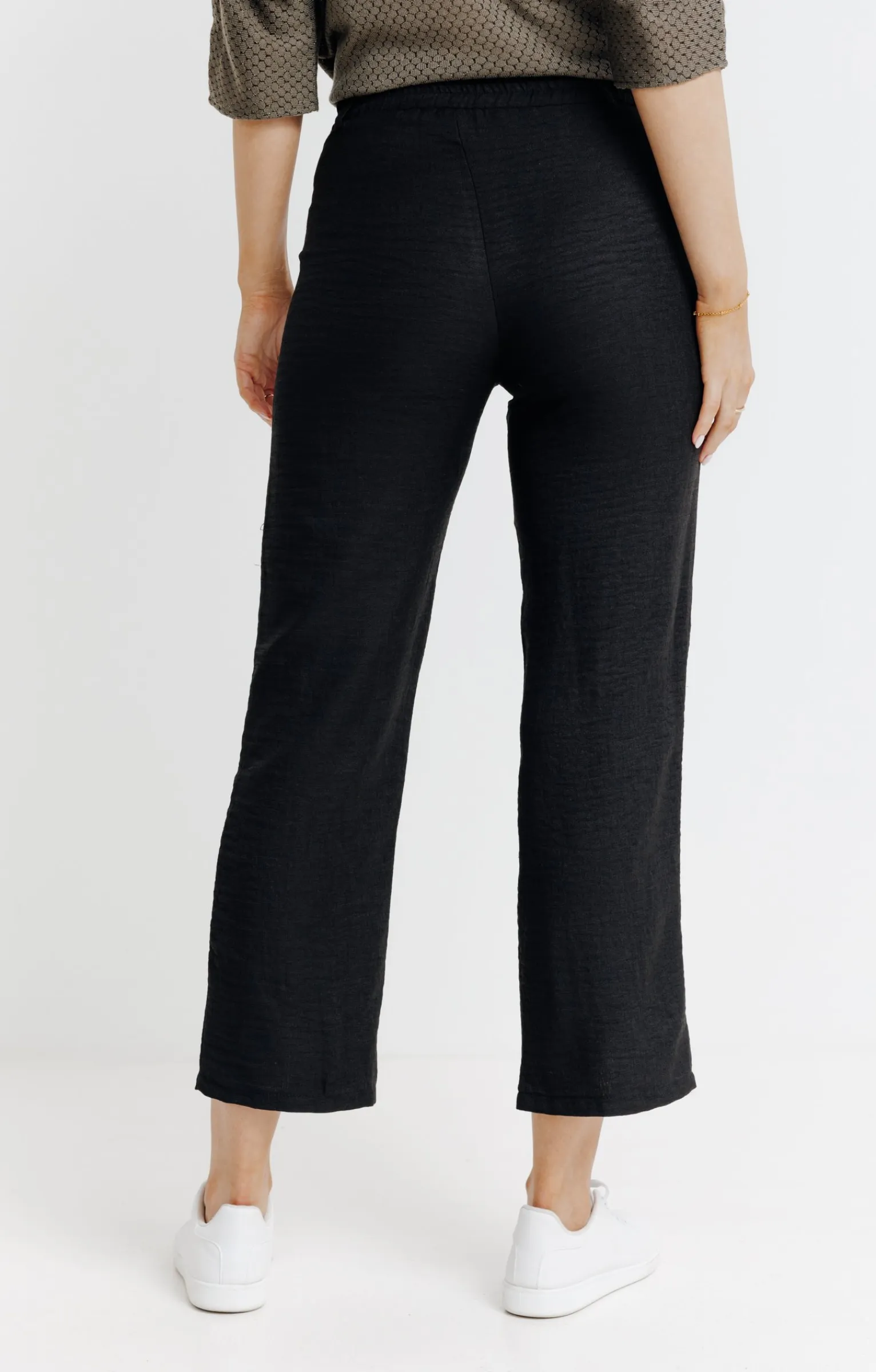 Pantalons<Armand Thiery Pantalon fluide - Noir