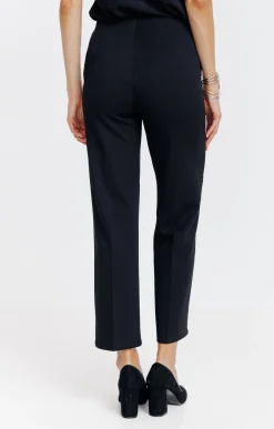 Pantalons<Armand Thiery Pantalon large en maille - Noir