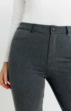 Pantalons<Armand Thiery Pantalon montage lorenzo détails strass - Anthracite