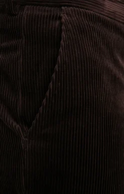 Pantalons<Armand Thiery Pantalon velours extensible - Marron
