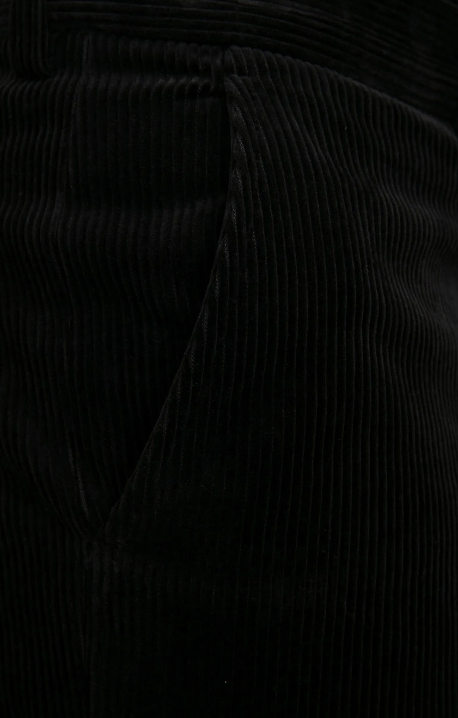 Pantalons<Armand Thiery Pantalon velours extensible - Noir