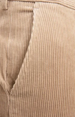 Pantalons<Armand Thiery Pantalon velours extensible - Beige