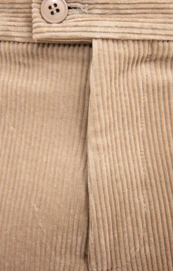 Pantalons<Armand Thiery Pantalon velours extensible - Beige