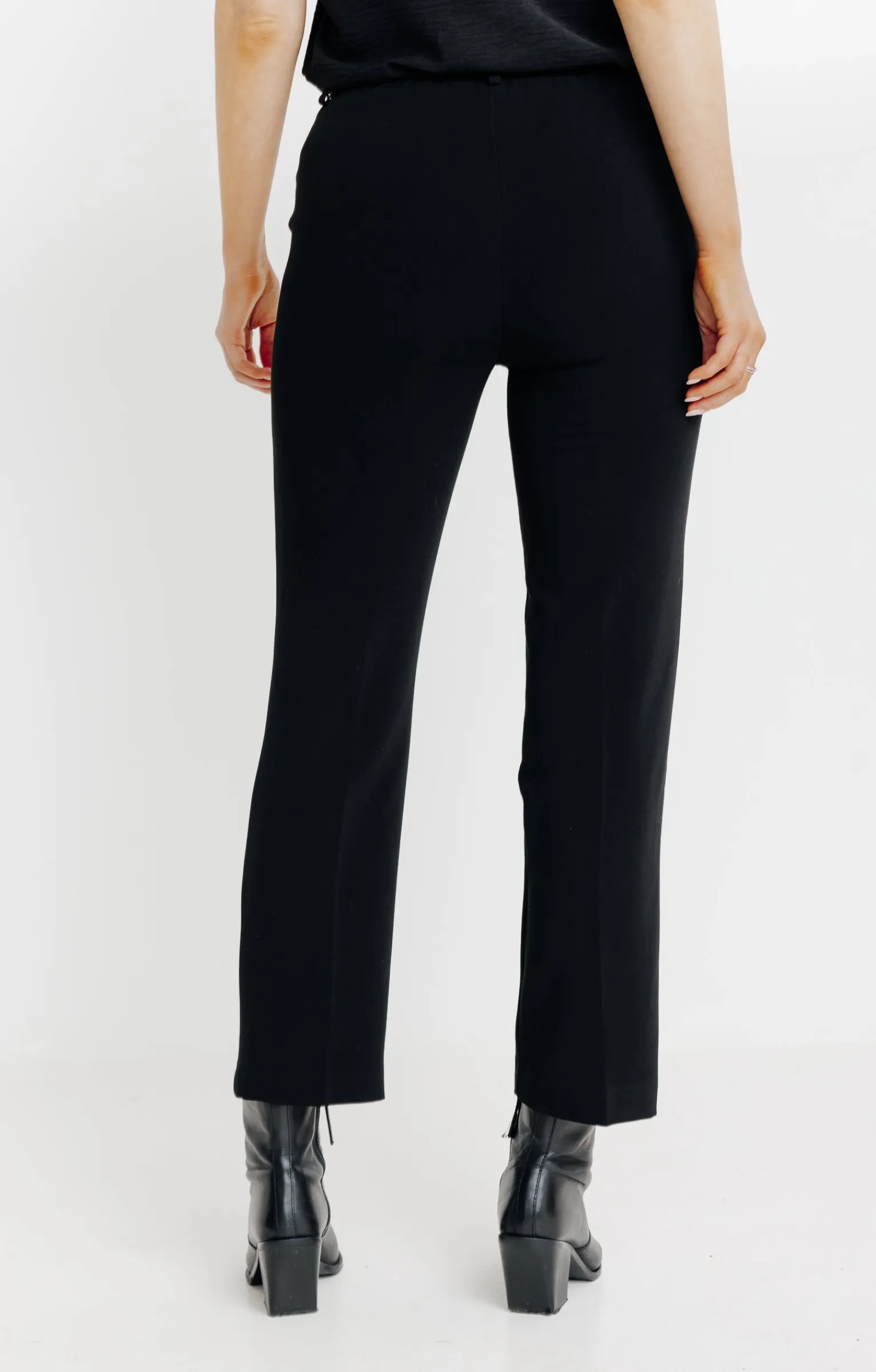 Pantalons<Armand Thiery pantalon ville avec ceinture - Noir