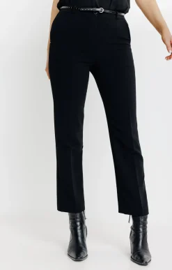 Pantalons<Armand Thiery pantalon ville avec ceinture - Noir