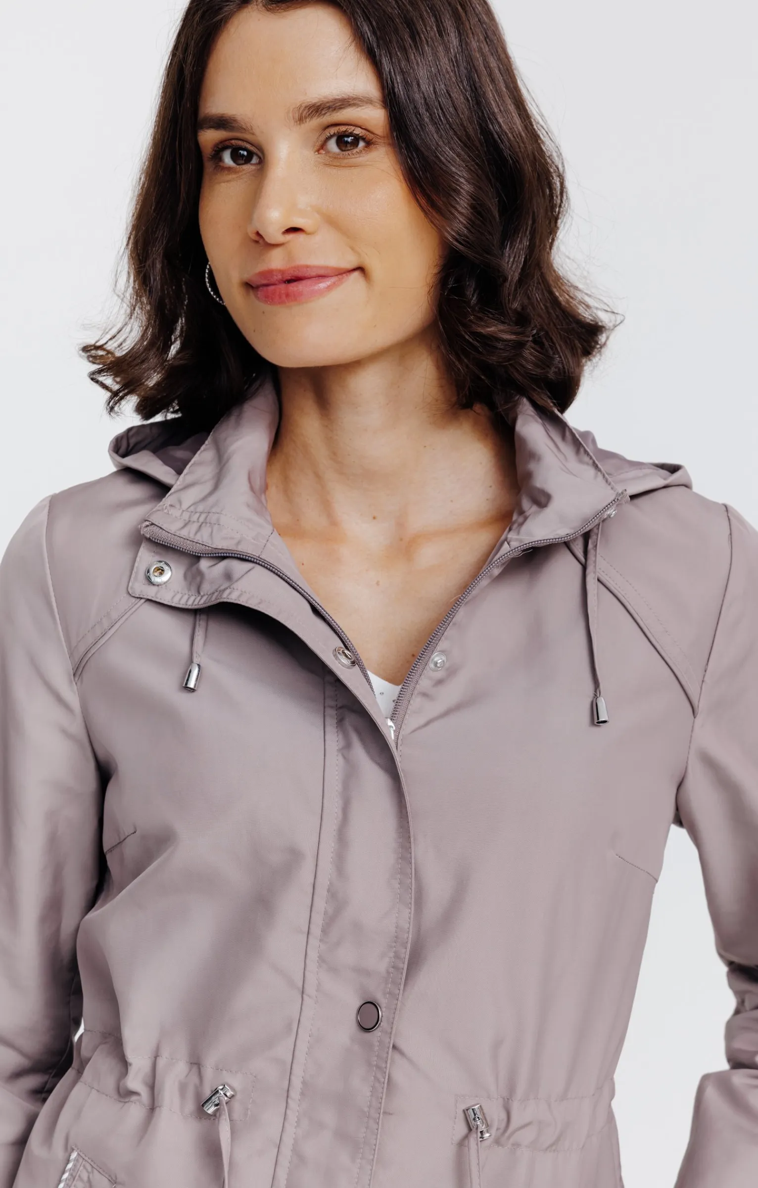 Impers & Parkas<Armand Thiery Parka avec capuche amovible - Taupe