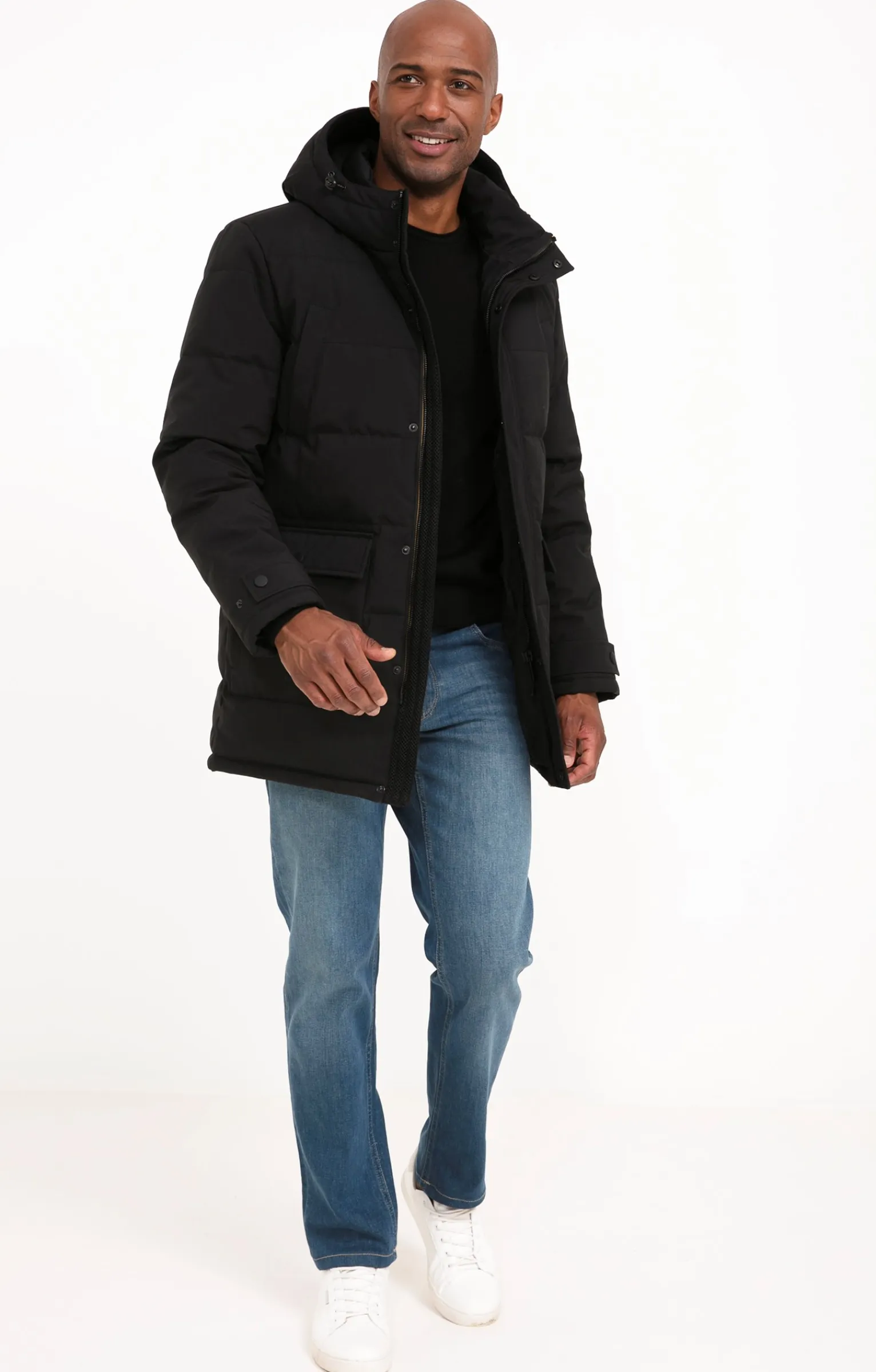 Parkas & Blousons<Armand Thiery Parka BORMIO - Noir