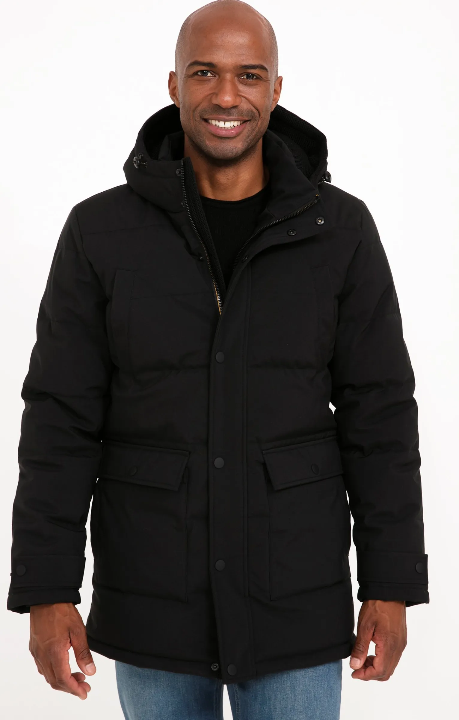 Parkas & Blousons<Armand Thiery Parka BORMIO - Noir