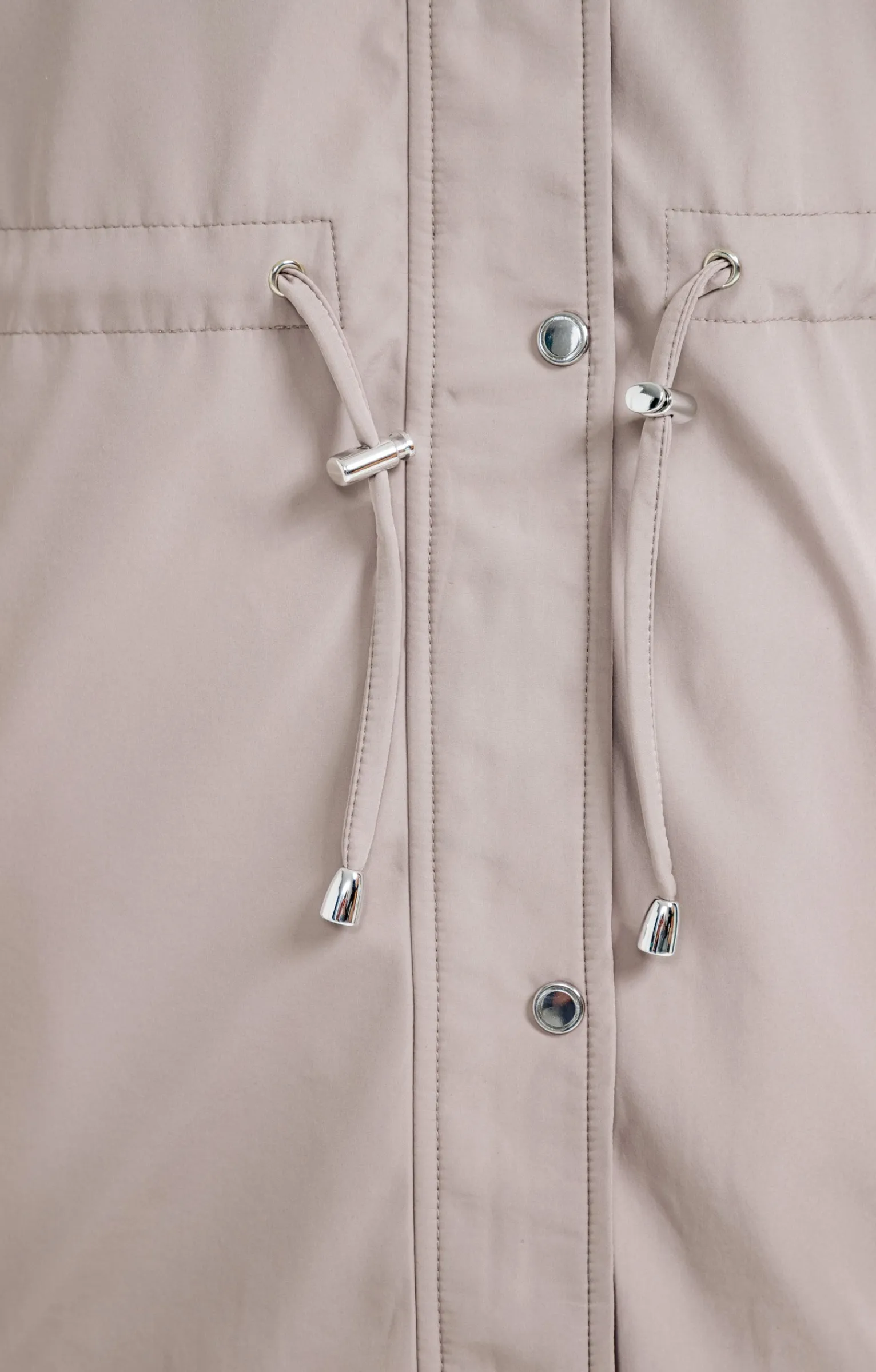 Impers & Parkas<Armand Thiery Parka col montant avec capuche amovible - Grège