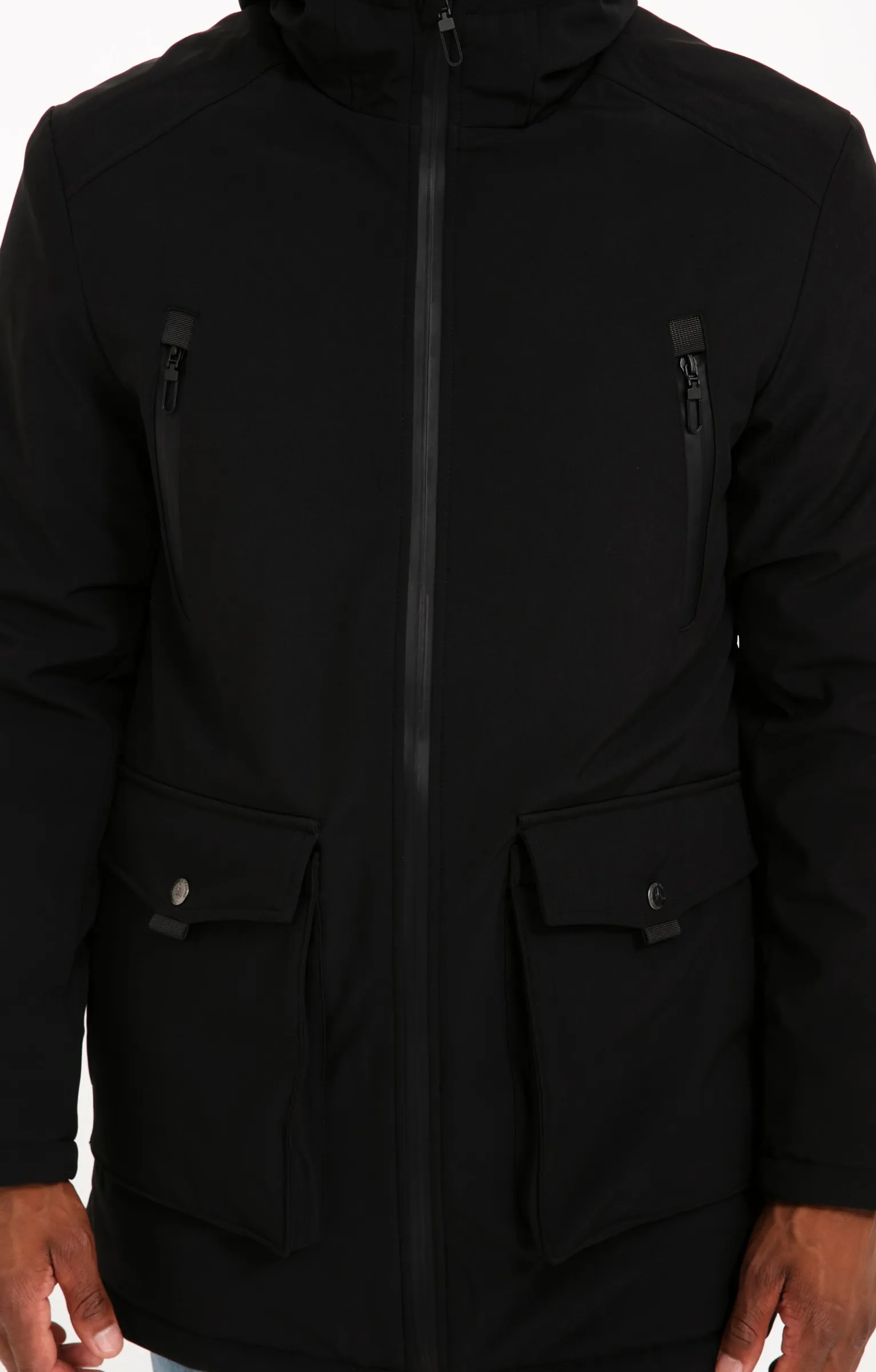 Parkas & Blousons<Armand Thiery Parka SOFT - Noir