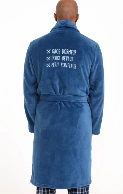 Sous-vêtements & Nuit<Armand Thiery Peignoir dormeur - Bleu