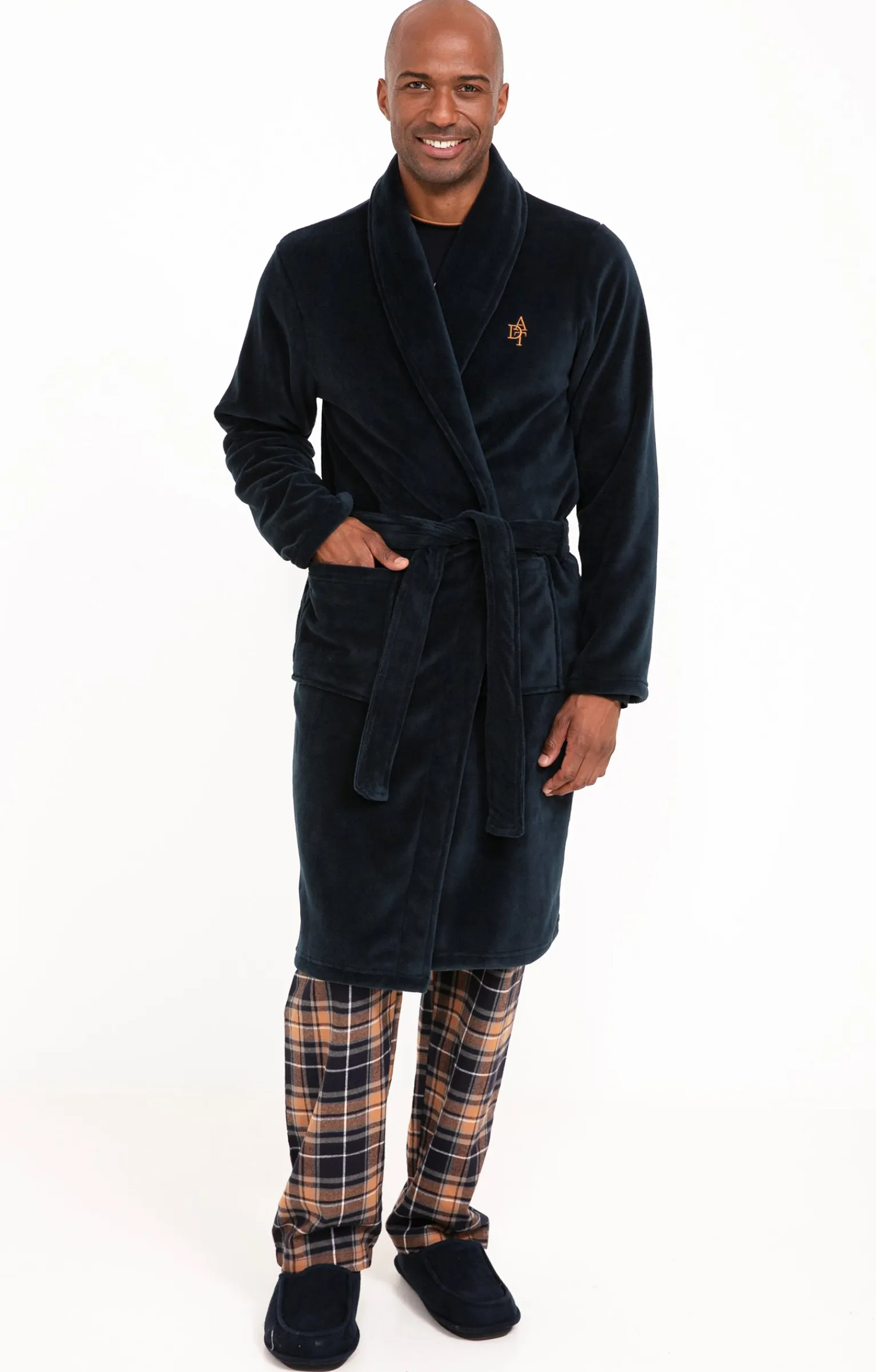 Sous-vêtements & Nuit<Armand Thiery Peignoir retraite - Marine