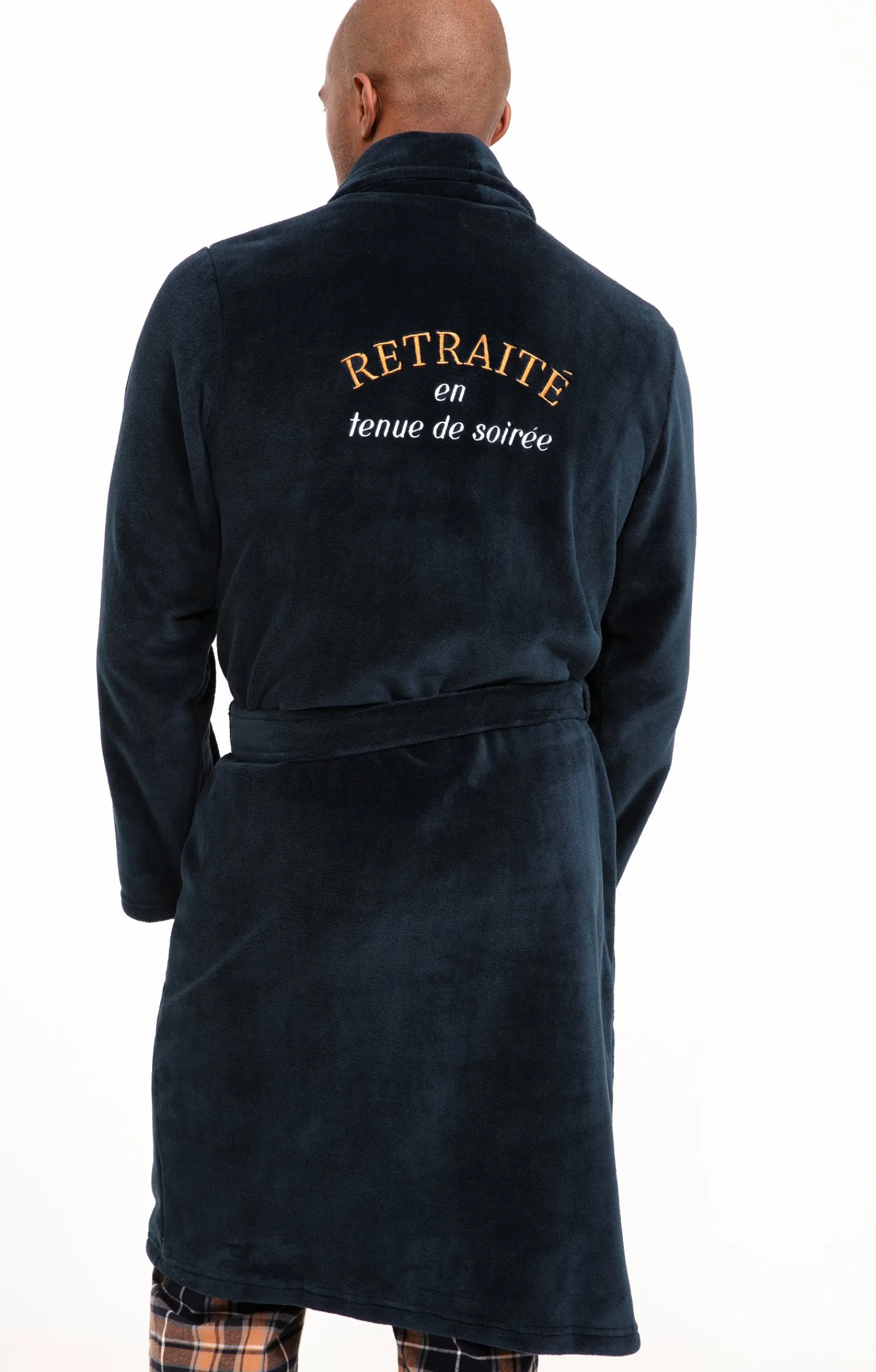 Sous-vêtements & Nuit<Armand Thiery Peignoir retraite - Marine