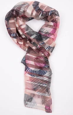 Accessoires<Armand Thiery Petit foulard bande satin - Rose