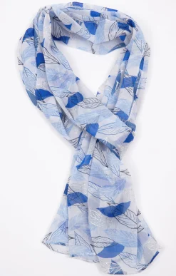 Accessoires<Armand Thiery Petit foulard tissé - Bleuciel