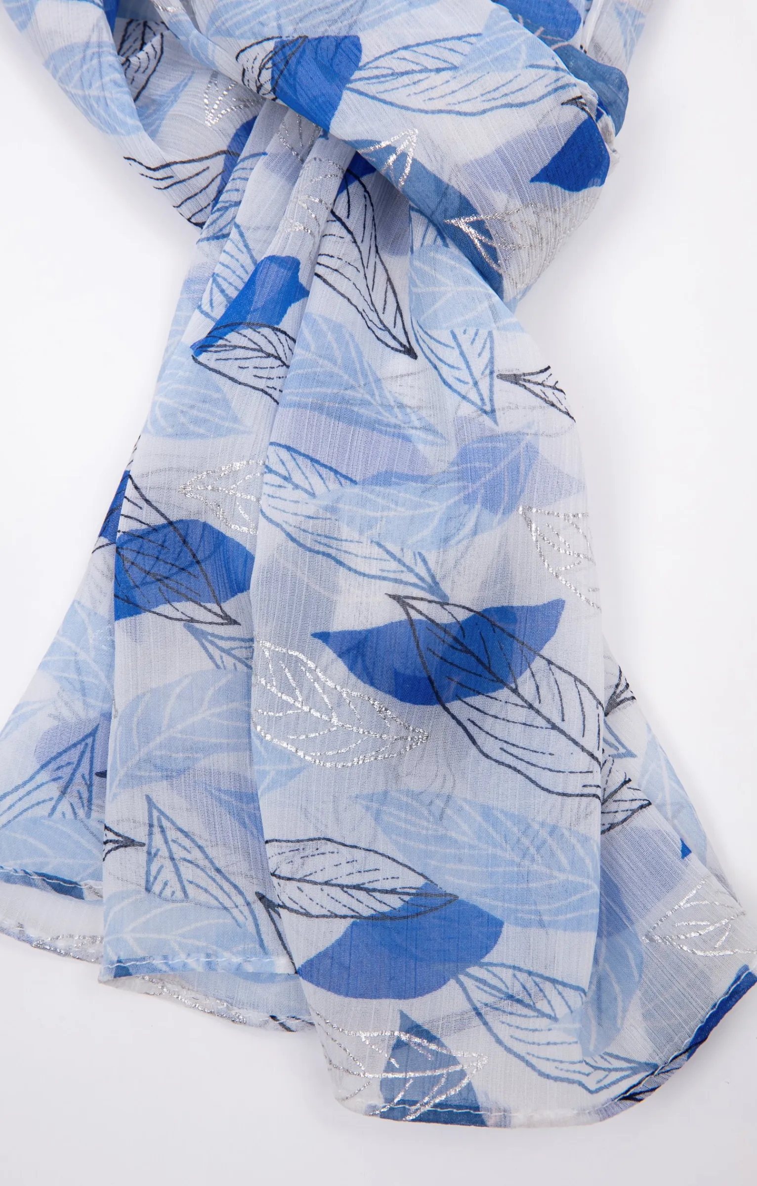 Accessoires<Armand Thiery Petit foulard tissé - Bleuciel