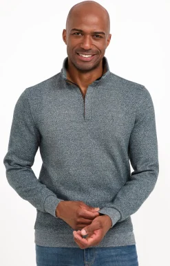 Polos & Tee-shirts<Armand Thiery Polo col montant manches longues Chaud - Vert