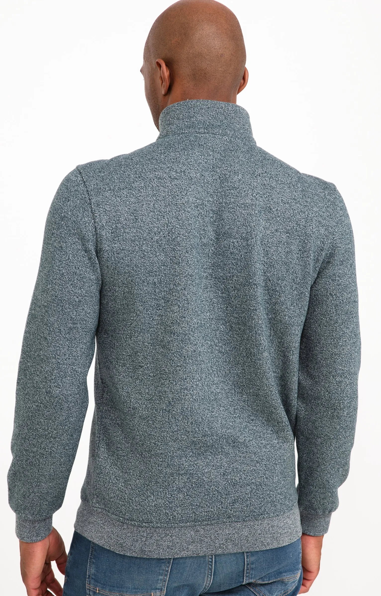 Polos & Tee-shirts<Armand Thiery Polo col montant manches longues Chaud - Vert