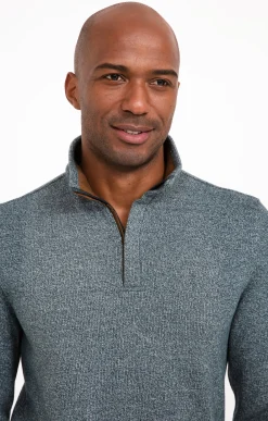 Polos & Tee-shirts<Armand Thiery Polo col montant manches longues Chaud - Vert