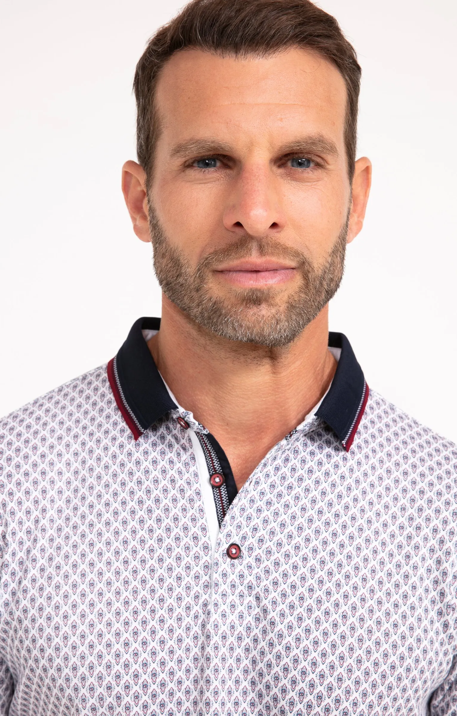 Polos & Tee-shirts<Armand Thiery Polo manches courtes Barca - Blanc