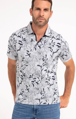 Polos & Tee-shirts<Armand Thiery Polo manches courtes Flory - Marine