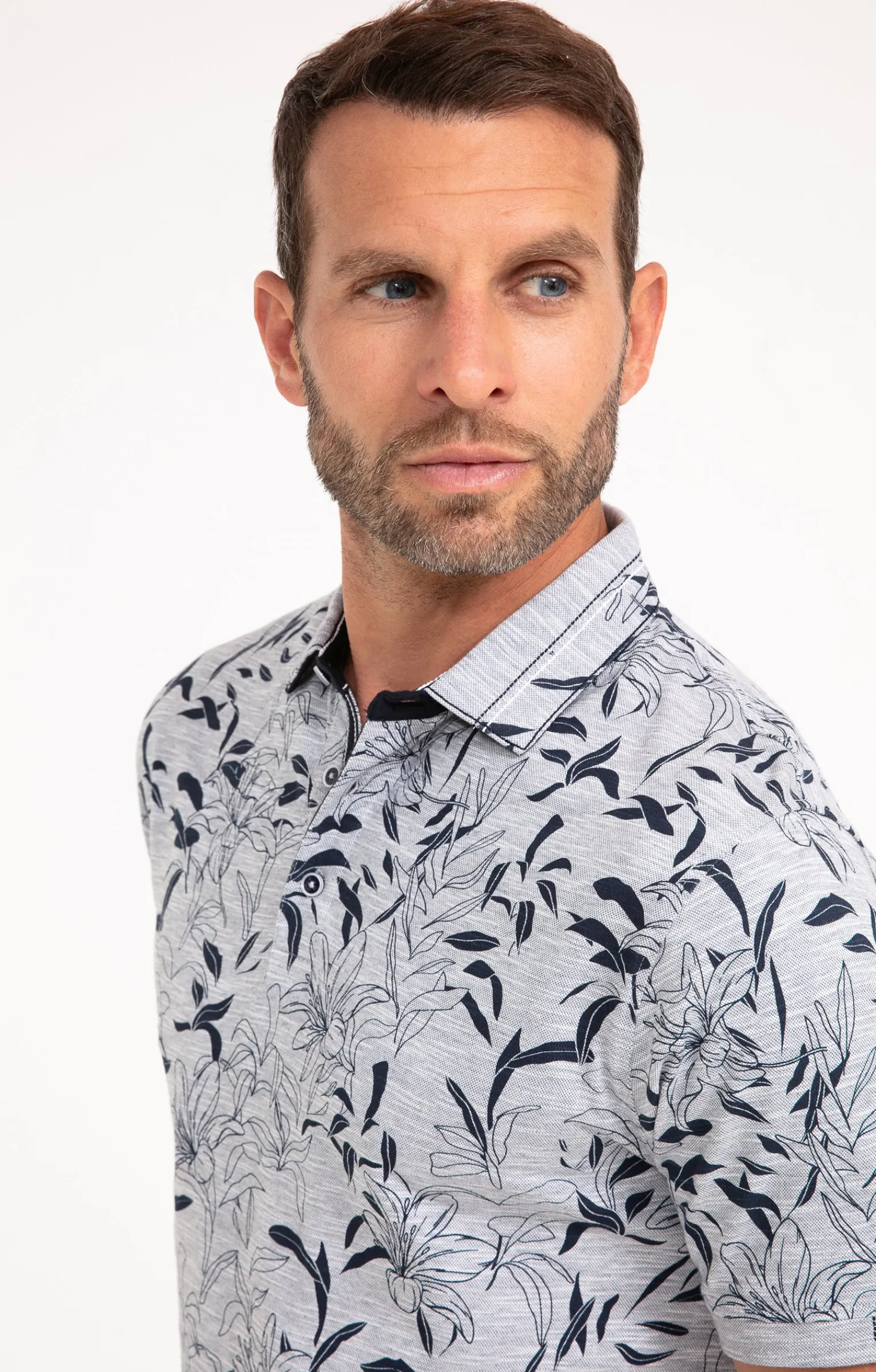 Polos & Tee-shirts<Armand Thiery Polo manches courtes Flory - Marine