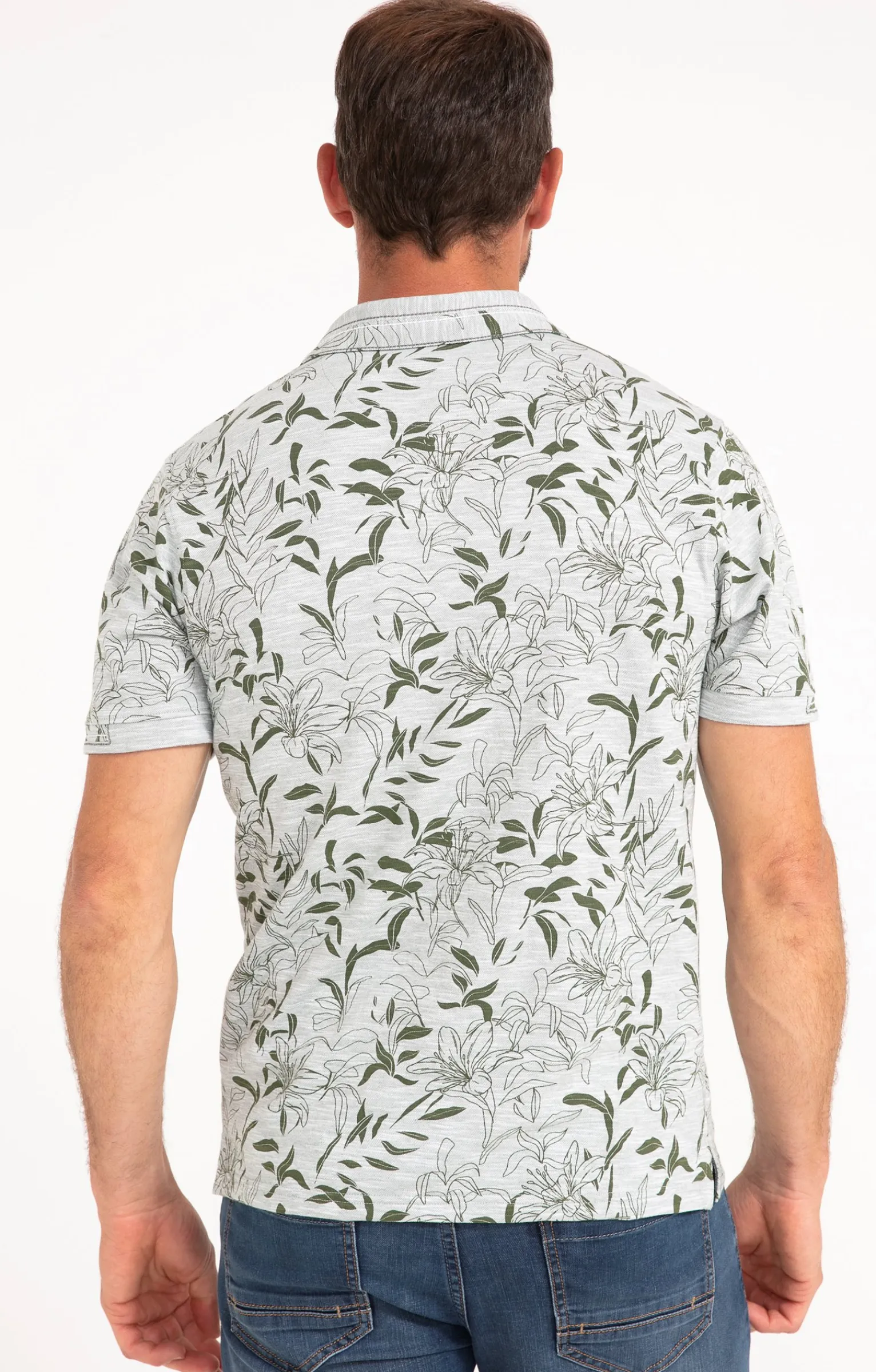 Polos & Tee-shirts<Armand Thiery Polo manches courtes Flory - Vertnil