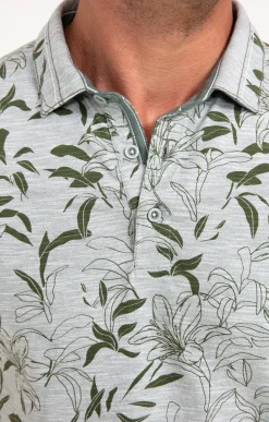 Polos & Tee-shirts<Armand Thiery Polo manches courtes Flory - Vertnil