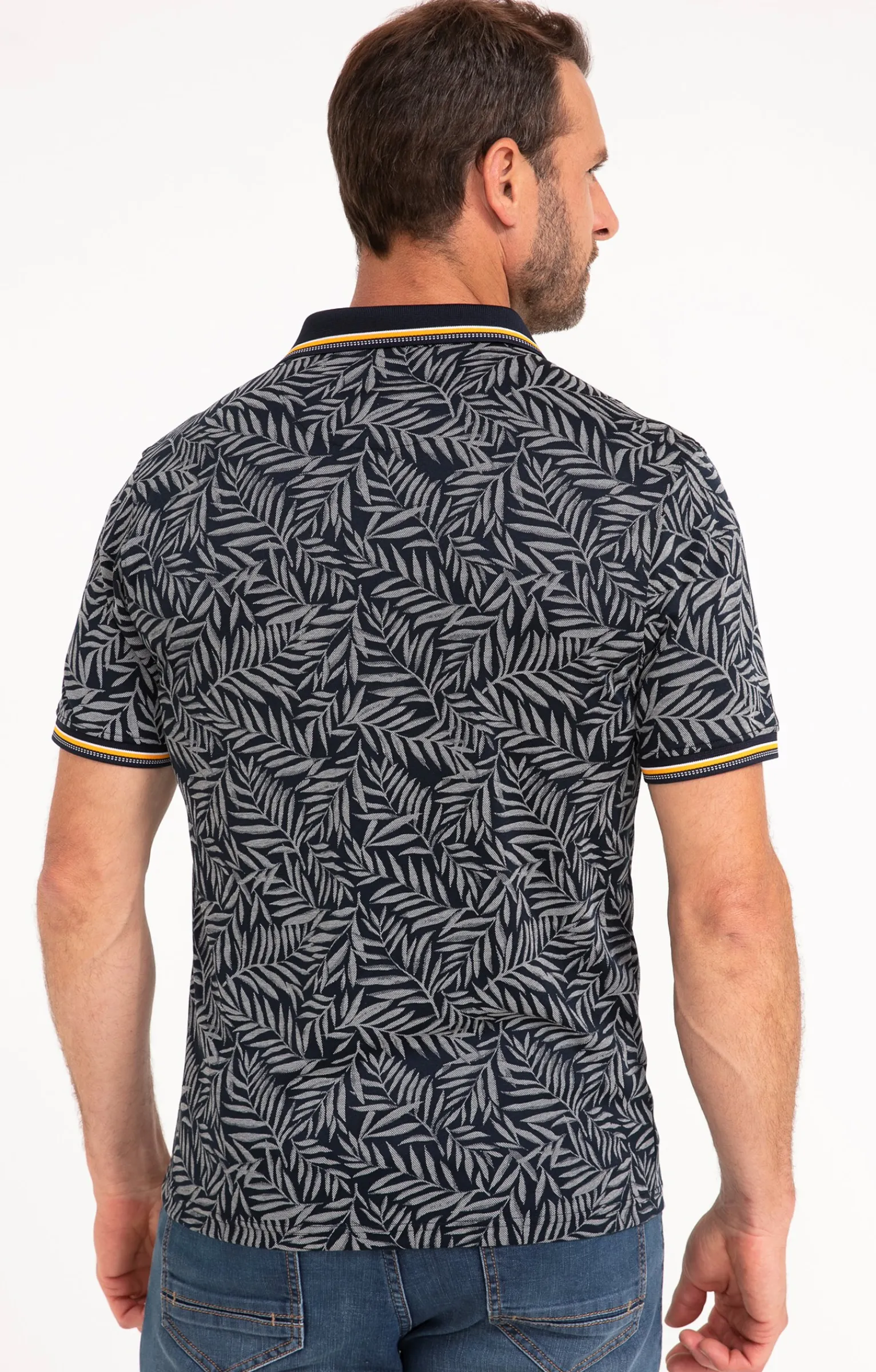 Polos & Tee-shirts<Armand Thiery Polo manches courtes Greg Léger - Marine