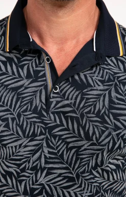 Polos & Tee-shirts<Armand Thiery Polo manches courtes Greg Léger - Marine