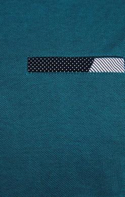 Polos & Tee-shirts<Armand Thiery Polo manches courtes Léger - Pétrole