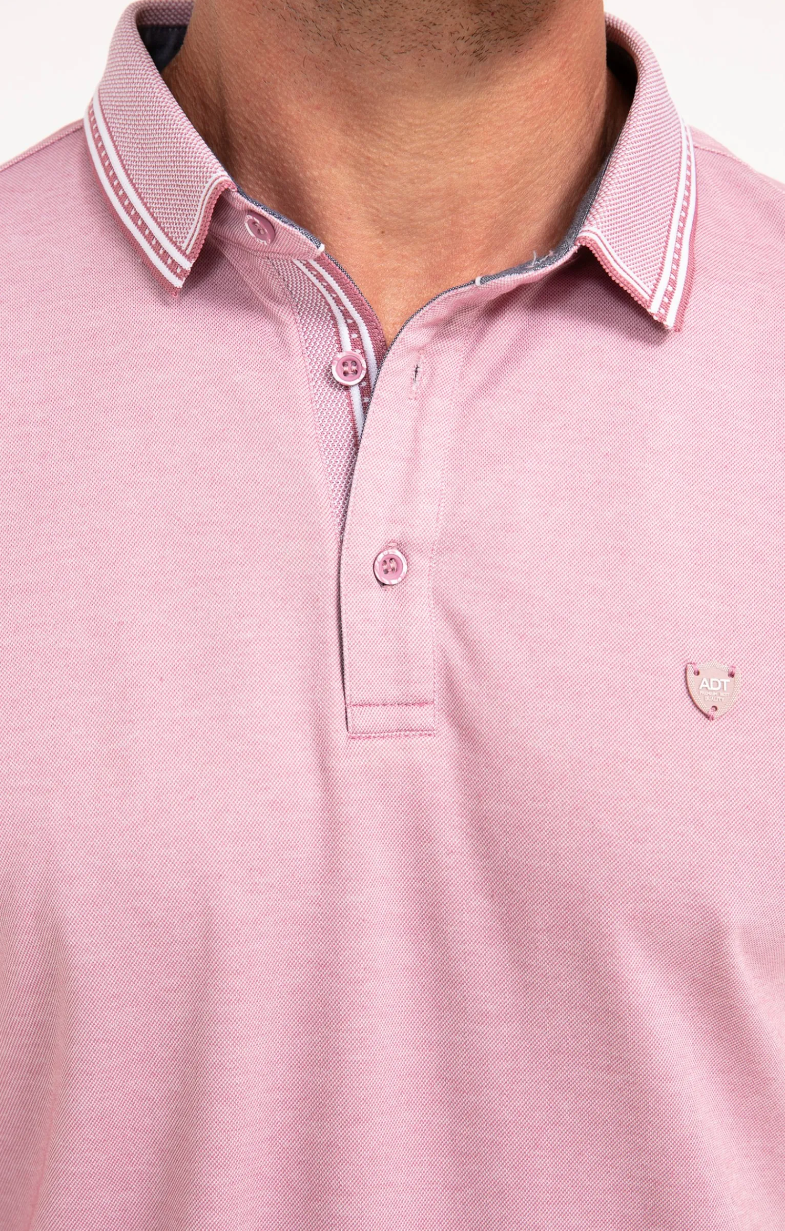 Polos & Tee-shirts<Armand Thiery Polo manches courtes Link - Rose