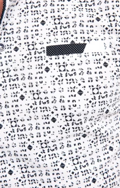 Polos & Tee-shirts<Armand Thiery Polo manches courtes Ori - Blanc