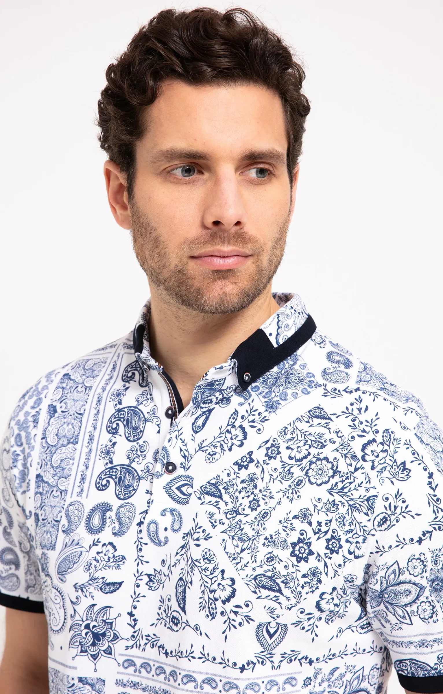 Polos & Tee-shirts<Armand Thiery Polo manches courtes Spain - Blanc