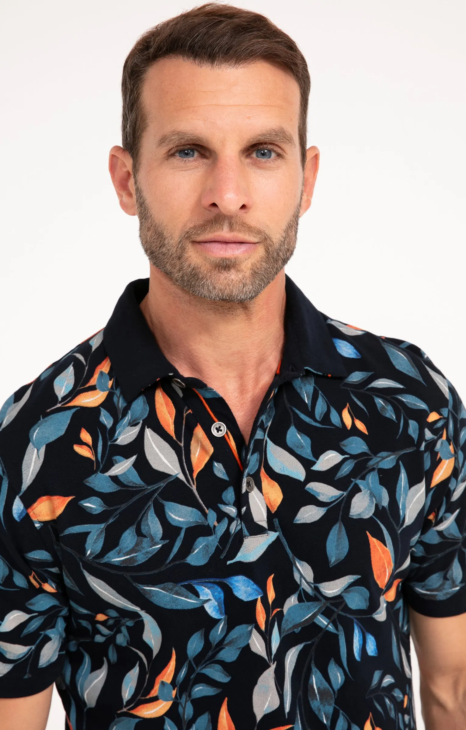 Polos & Tee-shirts<Armand Thiery Polo manches courtes Vince Big - Marine