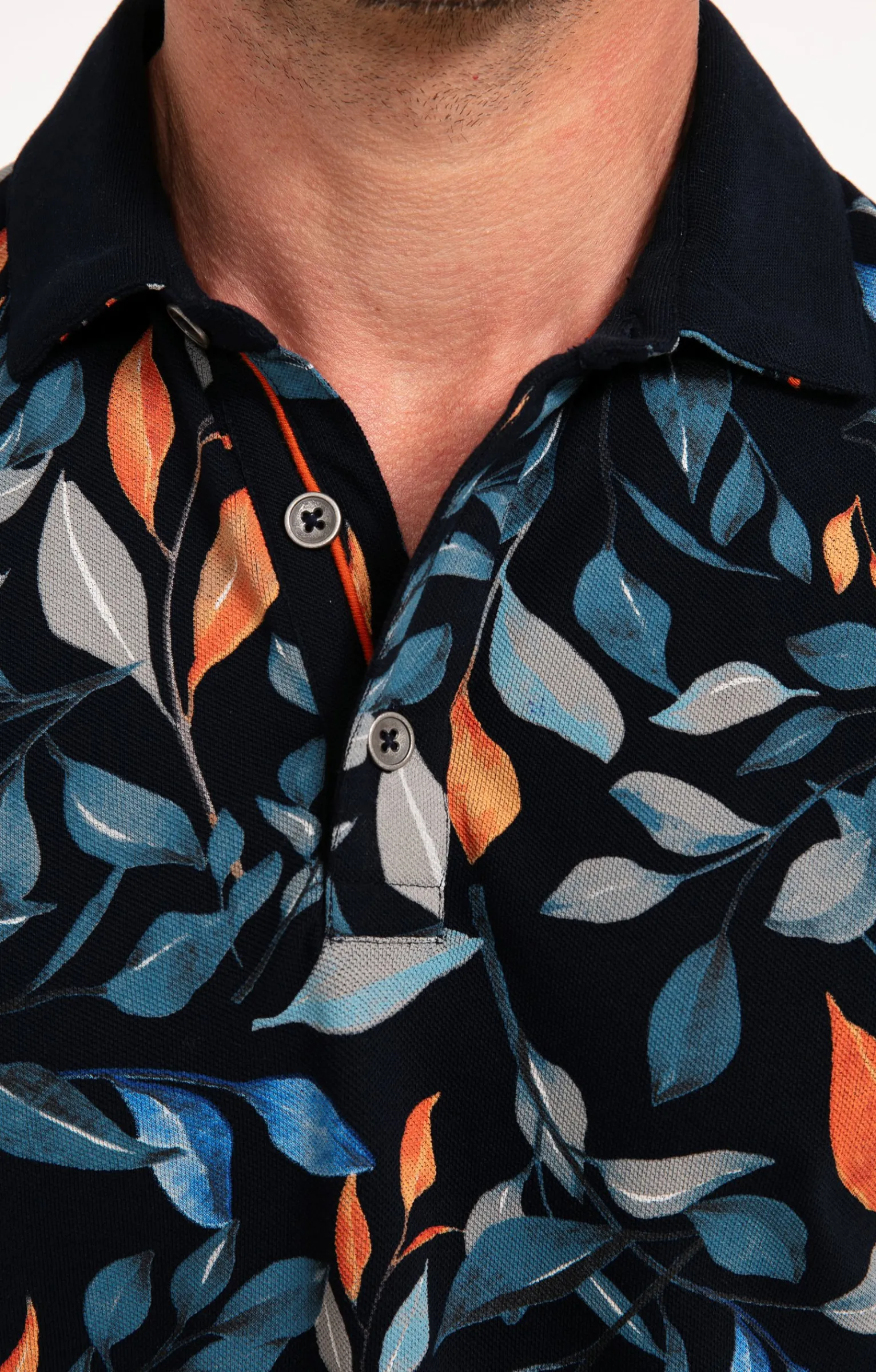 Polos & Tee-shirts<Armand Thiery Polo manches courtes Vince Big - Marine