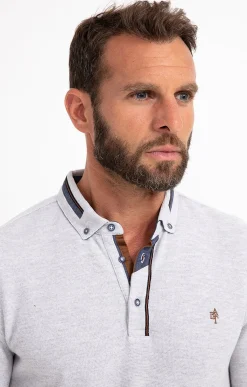 Polos & Tee-shirts<Armand Thiery Polo manches longues Chic - Grisclair