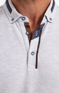 Polos & Tee-shirts<Armand Thiery Polo manches longues Chic - Grisclair