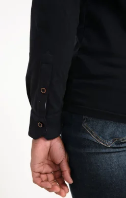 Polos & Tee-shirts<Armand Thiery Polo manches longues New Dot - Marine