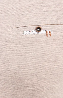 Polos & Tee-shirts<Armand Thiery Polo manches longues PK Barca - Beige