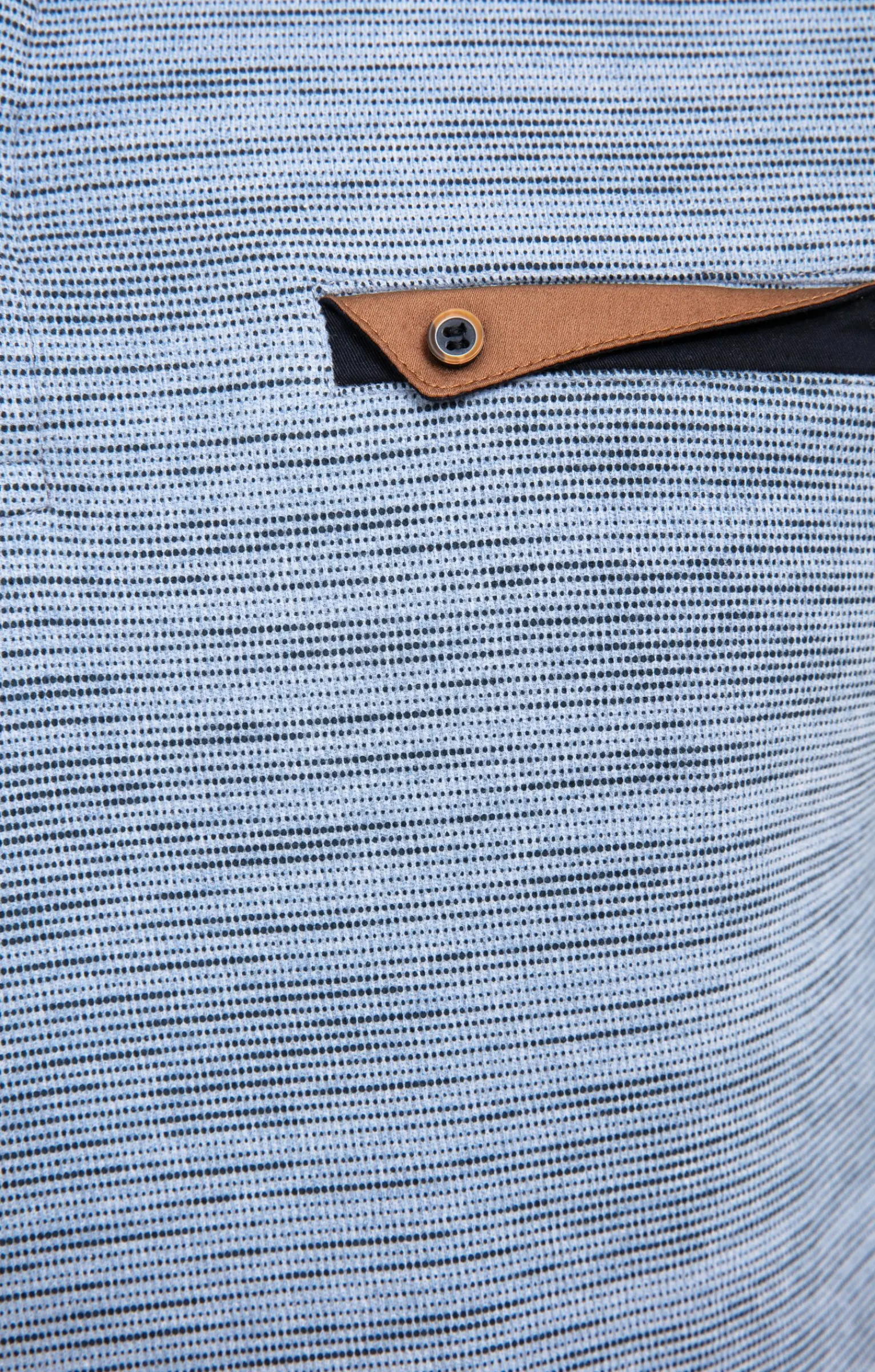 Polos & Tee-shirts<Armand Thiery Polo manches longues Print - Bleuciel
