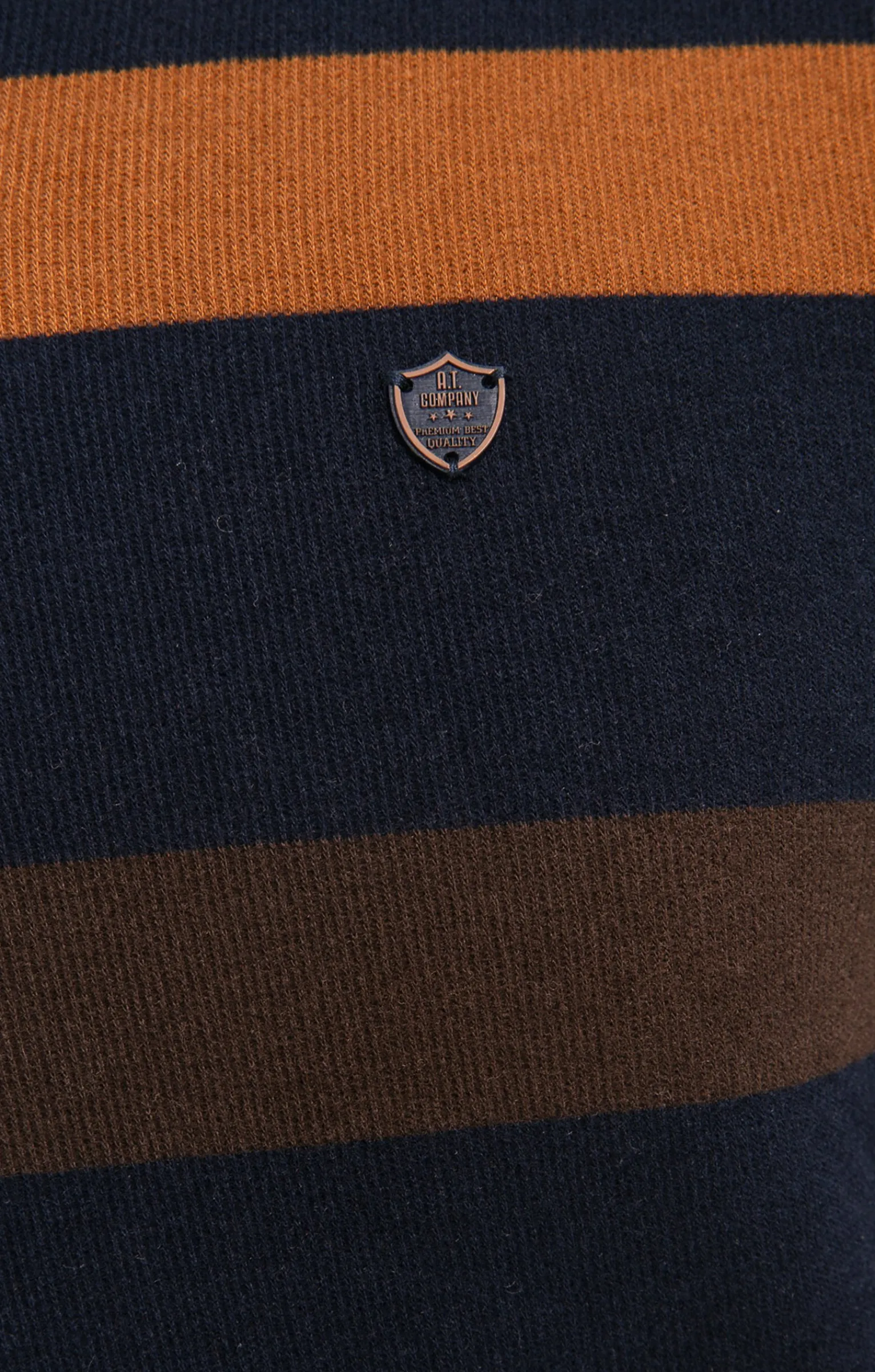 Polos & Tee-shirts<Armand Thiery Polo manches longues Ray Allover - Marine