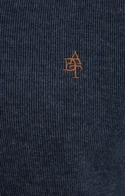 Polos & Tee-shirts<Armand Thiery Polo manches longues Ribby - Bleu