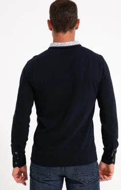 Polos & Tee-shirts<Armand Thiery Polo manches longues Romantique - Marine