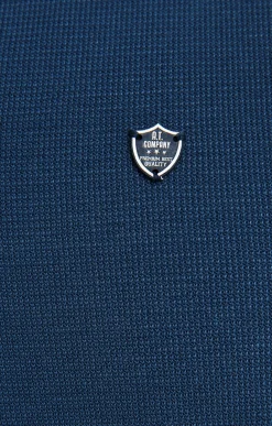 Polos & Tee-shirts<Armand Thiery Polo manches longues Ziggy - Bleudur